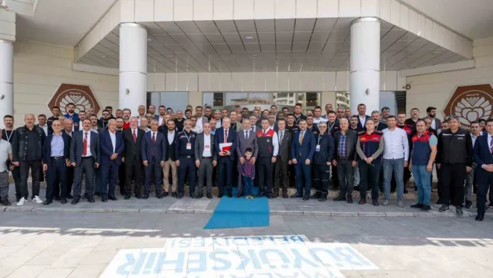 81 ilin itfaiyecileri Malatya'da toplandı