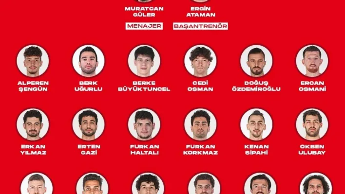 A Milli Erkek Basketbol Takımı'nın geniş kadrosu açıklandı