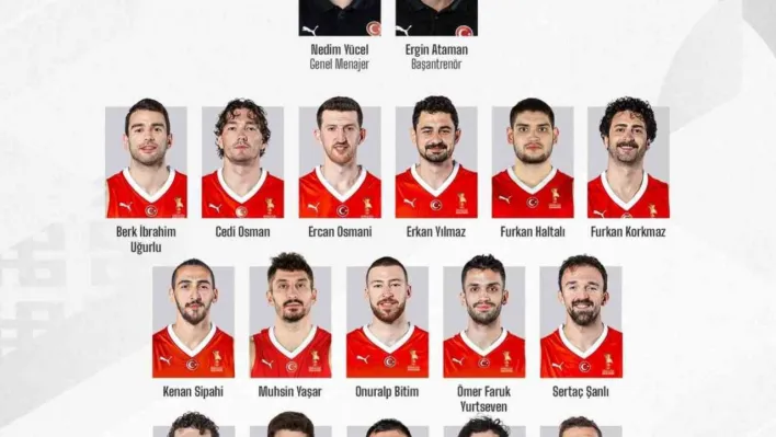 A Milli Erkek Basketbol Takımı'nın aday kadrosu belli oldu