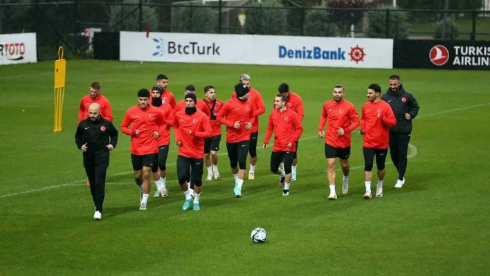 A Milli Futbol Takımı, Almanya maçı hazırlıklarına başladı