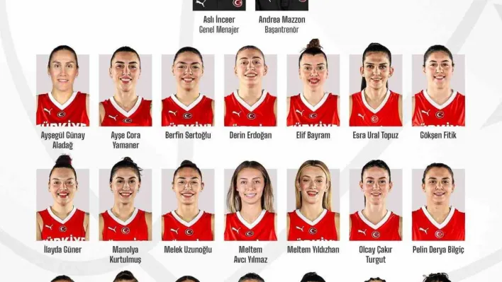 A Milli Kadın Basketbol Takımı'nın kamp kadrosu belli oldu
