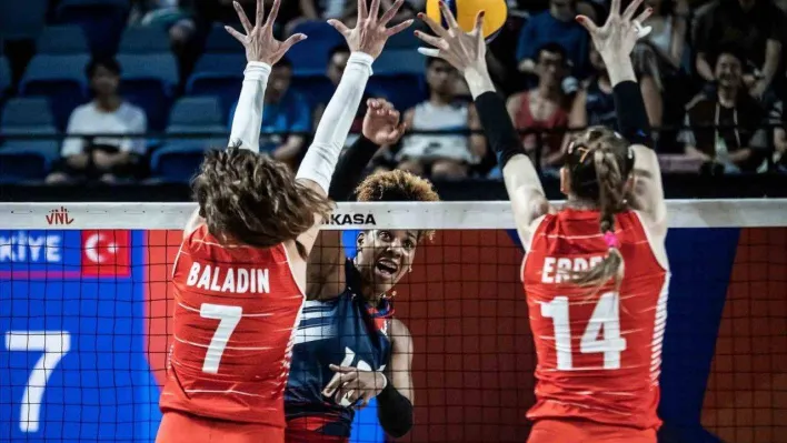 A Milli Kadın Voleybol Takımı, Dominik Cumhuriyeti'ni 3-1 mağlup etti