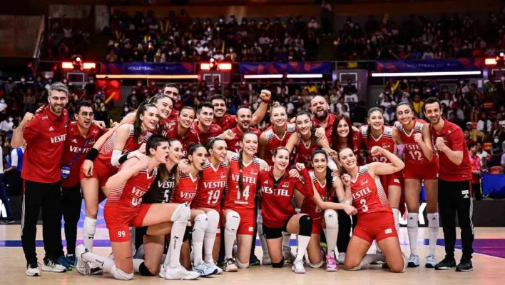 A Milli Kadın Voleybol Takımı Milletler Ligi'nde çeyrek finalde