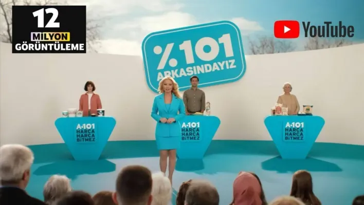 A101'in reklam filmi, en başarılı reklam filmleri arasında yer aldı