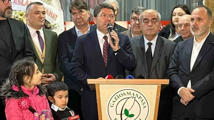 Adalet Bakanı Tunç: 'Savunma sanayiinde yüzde 80 yerlilik oranını yakaladığımız için terörle mücadelede başarılı olduk'