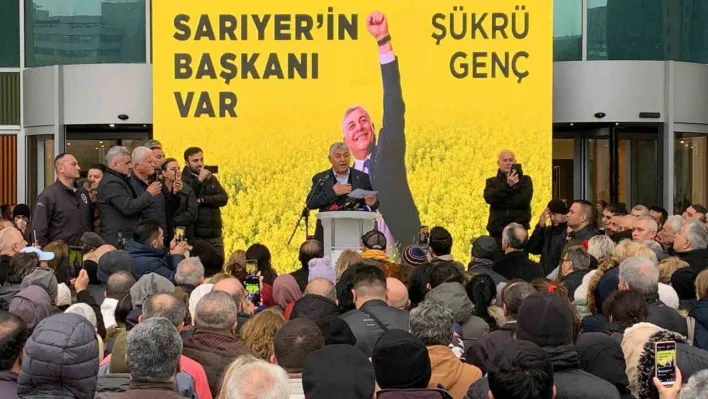 Aday gösterilmeyen Sarıyer Belediye Başkanı Şükrü Genç, CHP yönetimine 18 Şubat'ı işaret etti