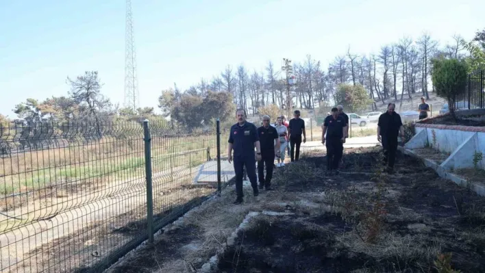 AFAD Başkanı Pehlivan, Çanakkale'de incelemelerde bulundu