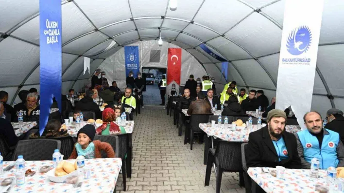 Afet bölgesinde ramazan bereketi