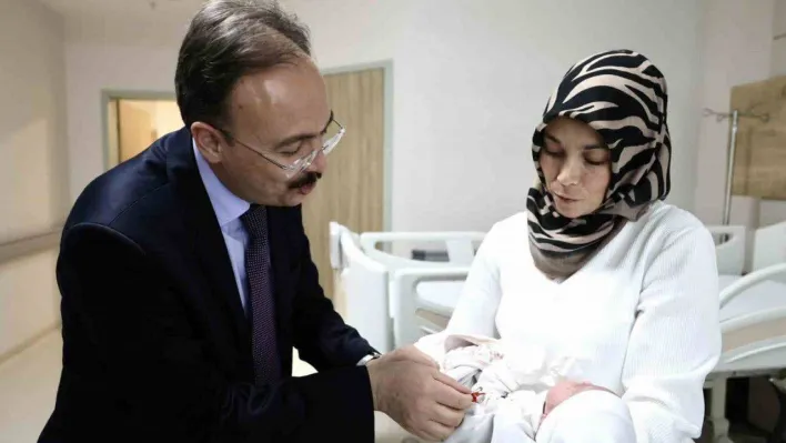 Afetzedenin bebeği Bilecik'te dünyaya geldi