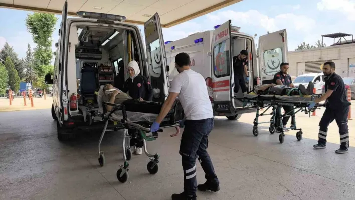 Ağaca çarpan otomobildeki 2 kişi yaralandı