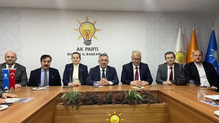 AK Parti Bilecik İl Başkanlığı seçim için yapılacak çalışmaları değerlendirdi