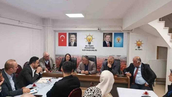 AK Parti'den ilçe teşkilat ziyareti