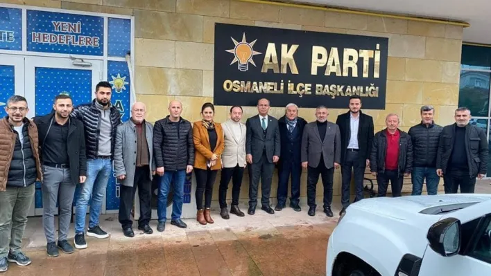 AK Parti'den ilçe teşkilatlarına ziyaret