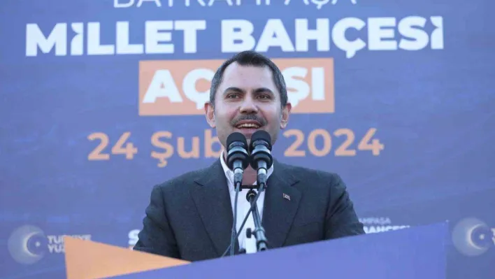 AK Parti İBB Başkan Adayı Kurum: 'Bu Millet Bahçesi'nin ismi Necmettin Erbakan Millet Bahçesi olmuştur'