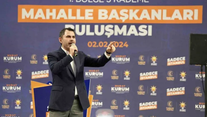 AK Parti İBB Başkan Adayı Murat Kurum: 'Bu eller, İstanbul'un kaynaklarını israf etmeyecek'