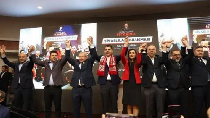 AK Parti İstanbul Milletvekili Adayı Erdem ve Eminmollaoğlu Ümraniye'de Sivaslılar ile buluştu