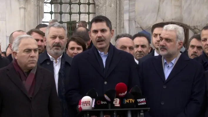 AK Parti'nin İstanbul Adayı Kurum: 'İstanbul'un deprem riskini bertaraf edecek adımlar atacağız'