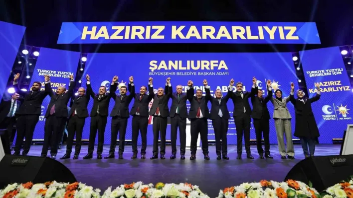 AK Parti Şanlıurfa Büyükşehir Belediye Başkan Adayı Zeynel Abidin Beyazgül oldu.