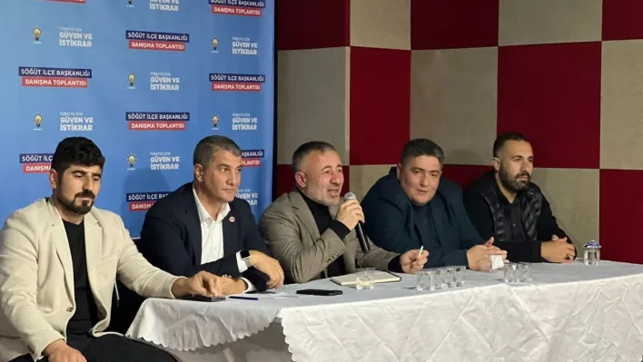 AK Parti Söğüt İlçe Teşkilatı hedefler için güç birliği yaptı