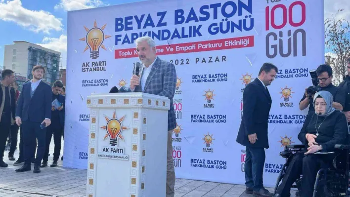 AK Parti ve Kızılay Bağcılar'da engelli vatandaşlarla buluştu