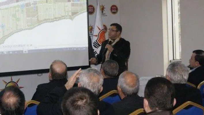 Ak Parti 1/5000'lik Planlarla İlgili Toplantı Düzenliyor