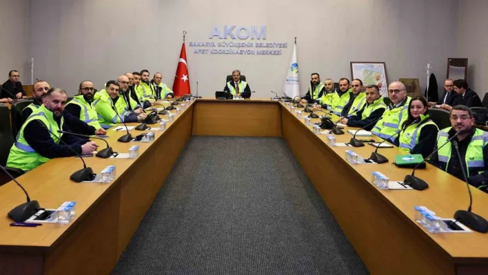 AKOM'da 'kar' gündemli toplantı