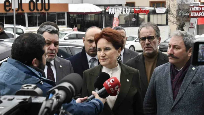 Akşener'den 'Kahramanmaraş depremi' açıklaması