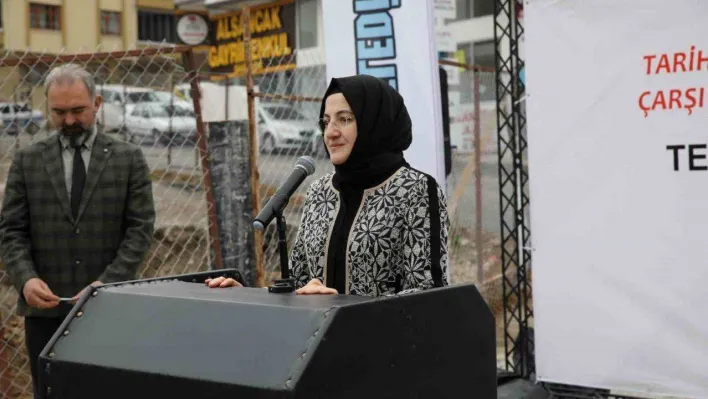 Akyurt tarihi Merkez Camii çevre düzenlemesinde temel atıldı