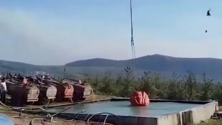 Alev savaşçısı pilotların gözünden Bursa yangınlarına acil müdahale