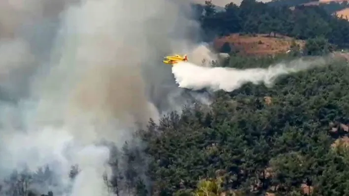 Alevlere peş peşe havadan müdahale
