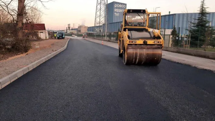 Alikahya Asım Kibar OSB yolunda genişletme