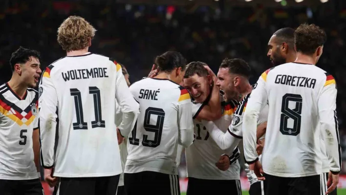 Almanya, Dünya Kupası biletini 6 golle aldı