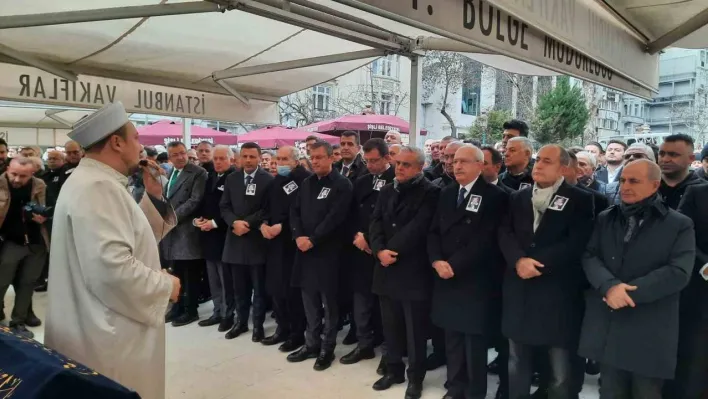 Altan Öymen'in eşi Aysel Öymen son yolculuğuna uğurlandı