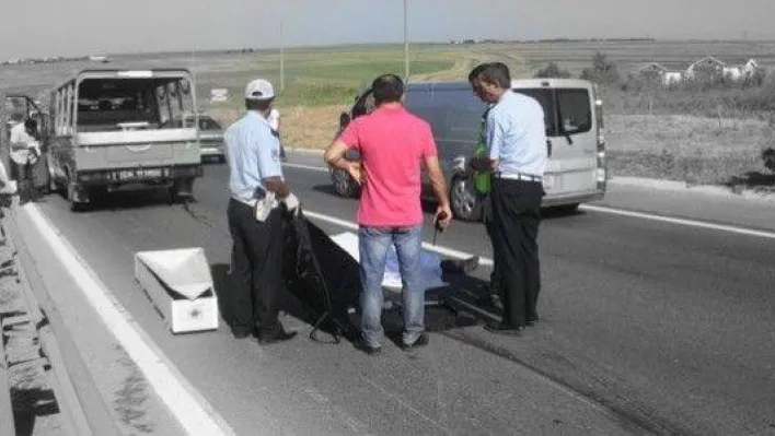 Altınorak'ta Motosiklet kazası 1 ölü