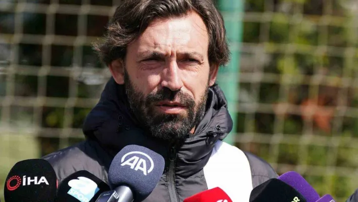 Andrea Pirlo: 'Fenerbahçe maçını kayıpsız geçmek istiyoruz'