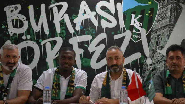 Anfernee Jamal Dijksteel resmen Kocaelispor'da