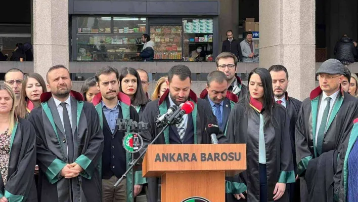 Ankara Barosu: 'Mamak Belediyesi'nin ilgili çalışanları ve yetkilileri başta olmak üzere suç duyurusunda bulunacağız'