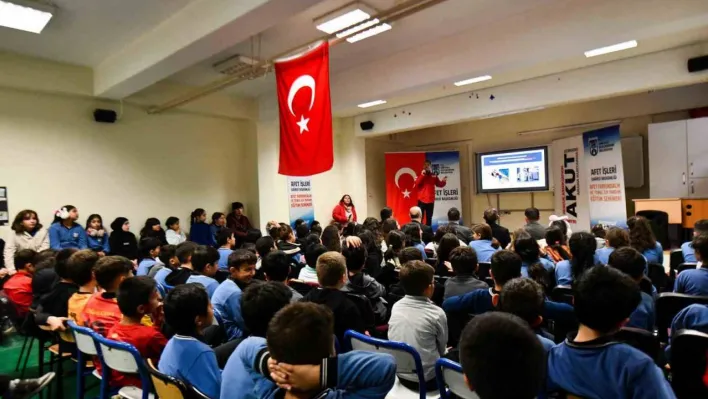 Ankara Büyükşehir'in afet farkındalık eğitimi devam ediyor