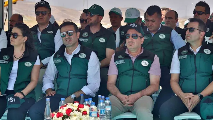 Ankara'da 'Çamlıdere-İvedik İçme Suyu İsale Hattı Yenileme Projesi'nin temeli atıldı