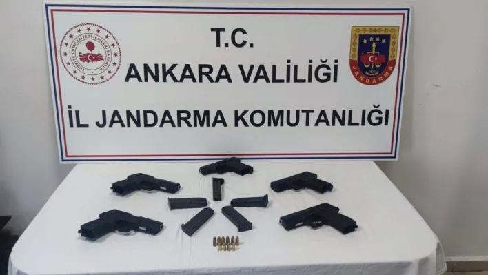 Ankara'da yasa dışı silah satışı operasyonu