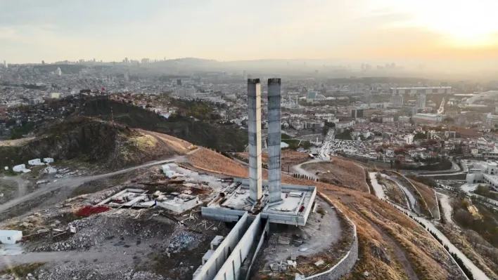 Ankara Hıdırlıktepe'de milyarlık anıt çürümeye terk edildi