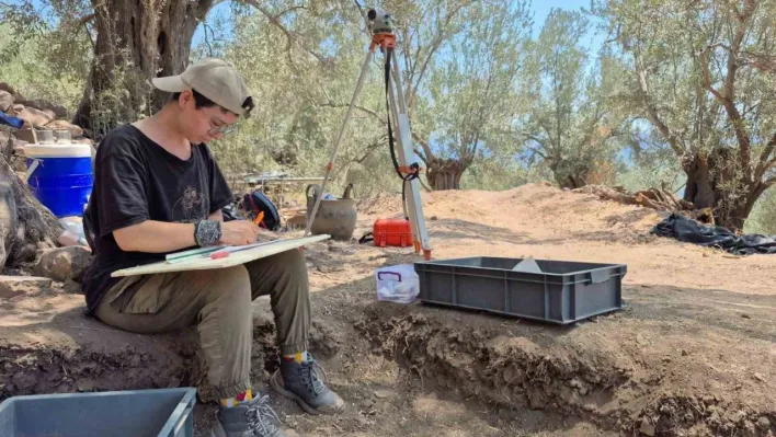Antandros Antik Kenti'nde kavurucu sıcaklıklara rağmen kazı çalışmaları sürüyor