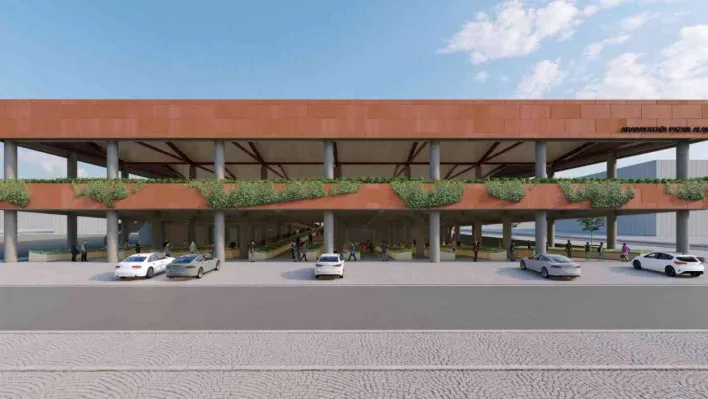 Arabayatağı'na modern pazar yeri