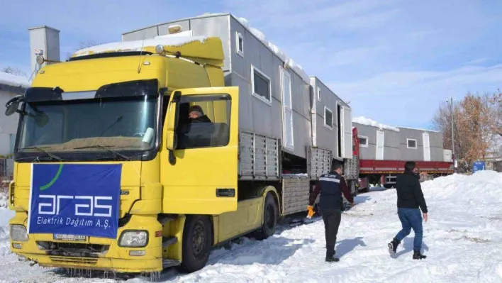 Aras EDAŞ, deprem bölgesine elektrik sağlayacak