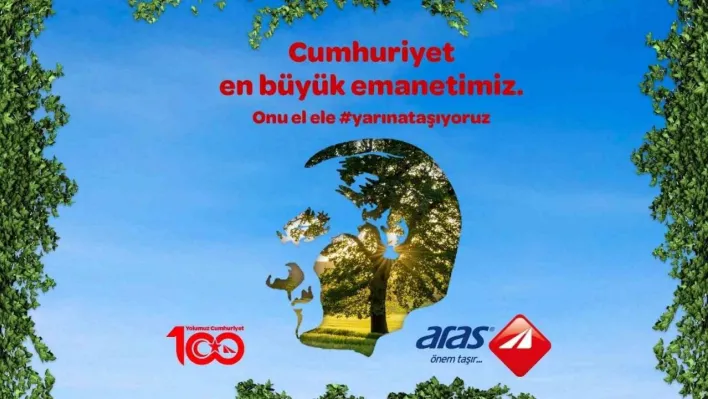 Aras Kargo Cumhuriyet'in 100'üncü yılını kutluyor