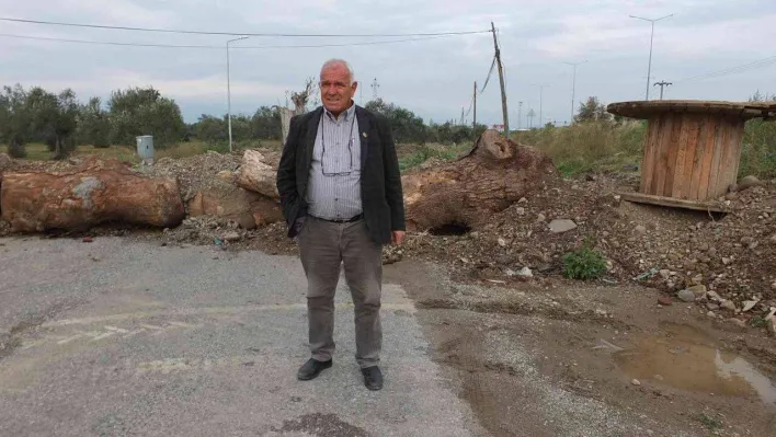 Arazisinden geçen yolu 'istimlak bedeli ödenmediği' gerekçesiyle kapattı