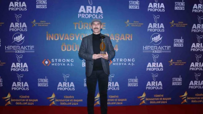 Aria Propolis'e 'Yılın İnovatif Takviye Edici Gıda Markası' ödülü