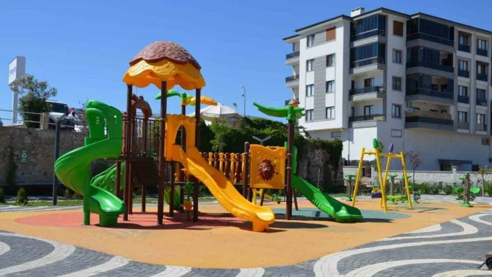 Aşık Veysel Parkı tamamlandı