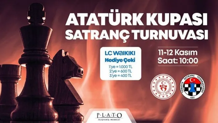 Atatürk Kupası Satranç Turnuvası Plato'da