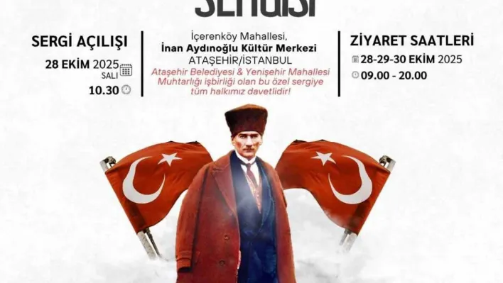 Atatürk'ün kıyafetleri Ataşehir'de sergilenecek